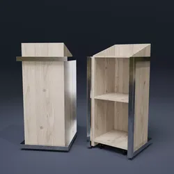 Boxnext Lectern Podium Free 3D model