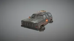 Cyberpunk Car - Truck