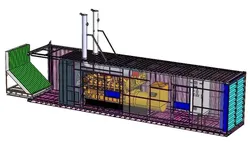 Enclosure Generator CAT3516B Free 3D model