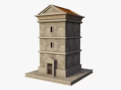 Free ancient Tower Free 3D model