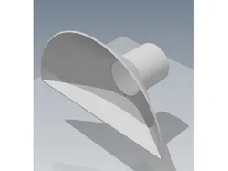 HT Fume Extraction Funnel Nozzel