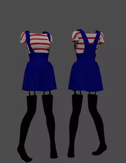 Jumper Skirt  Free 3D model