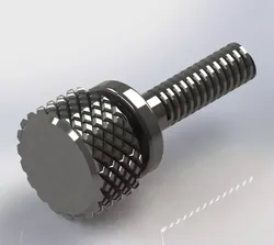 knurled thumb screws Free 3D model