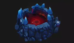 Mystical Energy Pool  Luminous Heart of Arcane Power Free 3D model