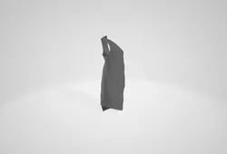 old dress obj Free 3D model