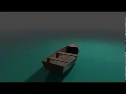 Old Rowboat Free 3D model