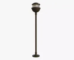 Oval Street Lamp Free 3D model