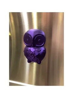 Owl Refrigerator Magnet