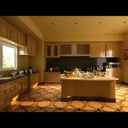 photorealistic kitchen scene 0007