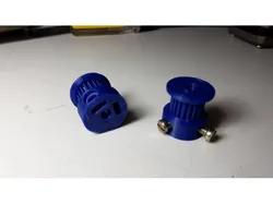 Polea/Pulley GT2 20dientes/tooth eje/axis 4mm