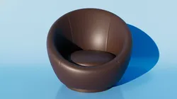Premium Swivel Chair Free 3D model