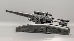 Sci-fi Cannon Free 3D model