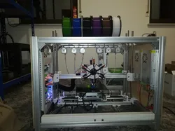 Sixti - A Six Color 3D Printer