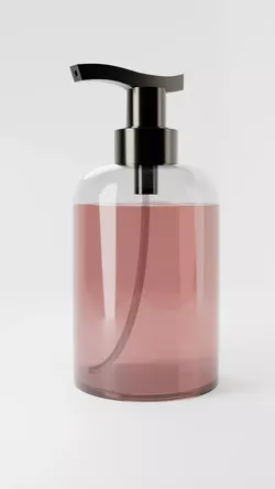 Soap Dispenser - High Quality Free low-poly 3D model