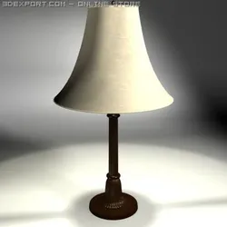 table lamp leather shade