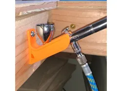 Wall mount holder for Iwata CN NEO Airbrush