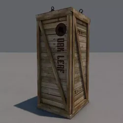 Wooden Crate Free 3D model