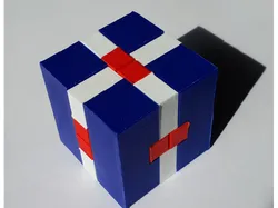 Wooden cube puzzle