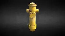Yellow Fire Hydrant
