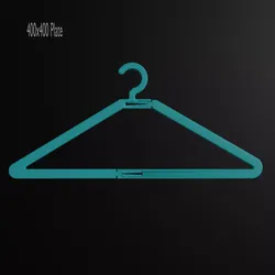 3D Print Detachable Clothes Hanger Free 3D print model