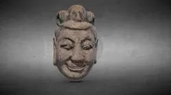 A traditional Chinese wooden Mask