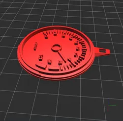 Boost Gauge Keyring