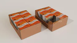 Box of Instant Noodles Free low-poly 3D model