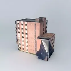 Construction in 1030, Belgium Free 3D model