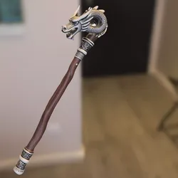 Dragon-Head Magic Staff Free low-poly 3D model