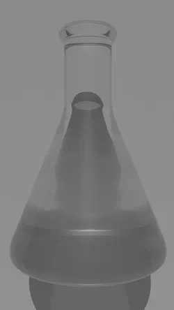 Free PBR Conical flask Free 3D model