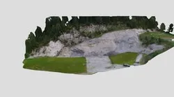 Idrija Fault outcrop near Kozarišče, Slovenia