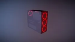Low Poly Gaming Computer