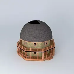 Mushroom House Free 3D model