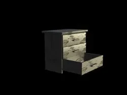 OLD CHEST OF DRAWERS Free low-poly 3D model