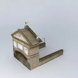 Pilgrims source Free 3D model