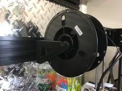 Print Material Spool Mount and Rim
