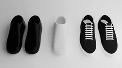 Simple Basic Shoes 3D model Free 3D model