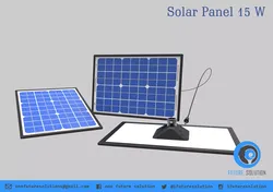 Solar Panel 15 W Free 3D model