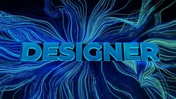 3D designer text  Free 3D model