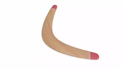 Boomerang Low-poly PBR Free low-poly 3D model