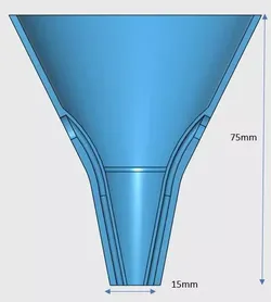 Breathable Funnel Free 3D print model