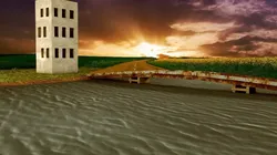 bridge scene Pre Ready Free 3D model