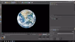 Earth in video editing program Free 3D model