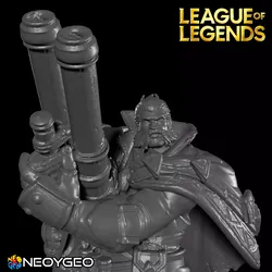 GRAVES - LEAGUE OF LEGENDS Free 3D print model