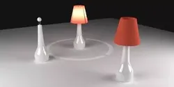 Living Room Lamp 1 Free 3D model
