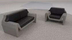 Livingroom furniture Free 3D model