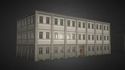 Low-poly Modular Building Tenement House