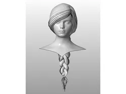 Makehuman bust female