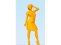 Makehuman posed female