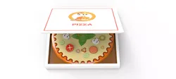 Pizza Box Free low-poly 3D model